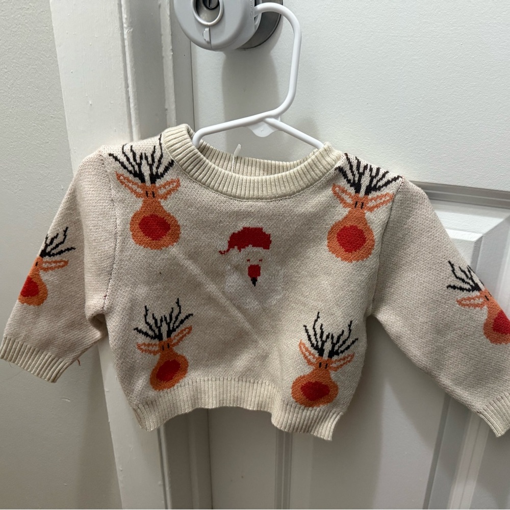 Festive Reindeer Sweater
